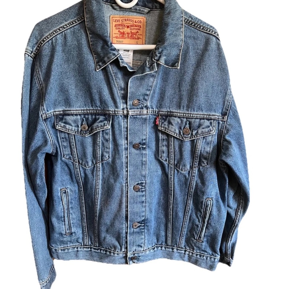 Levi’s 70507‑0389 Relaxed Trucker Jacket Men’s Size L – Made in India-Near Mint